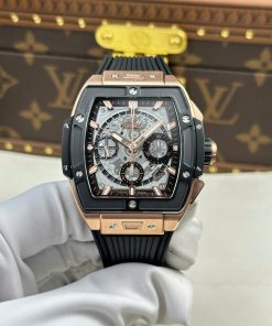 Hublot Spirit Of Big Bang King Gold Black Ceramic Best Replica 42mm