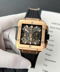 Hublot Square Bang Unico King Gold Best Quality Replica BBF 42mm