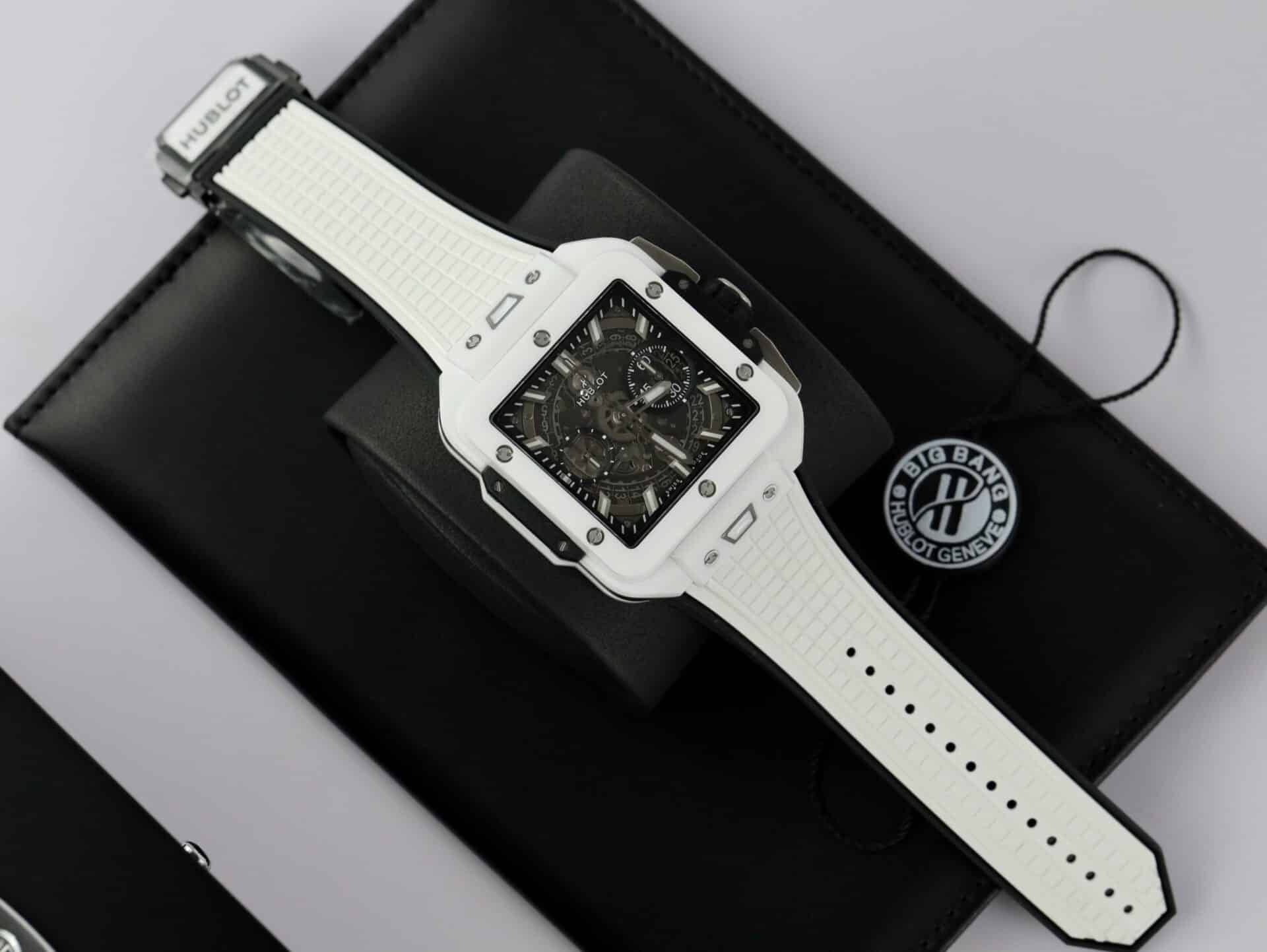 Hublot Square Bang Unico White Ceramic Best Quality Replica BBF 42mm - Image 2