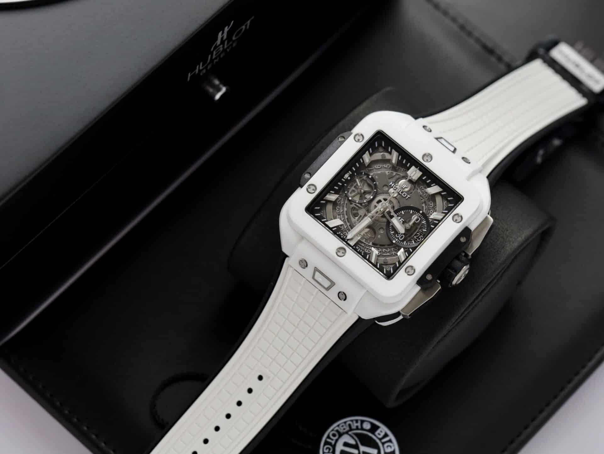 Hublot Square Bang Unico White Ceramic Best Quality Replica BBF 42mm - Image 3