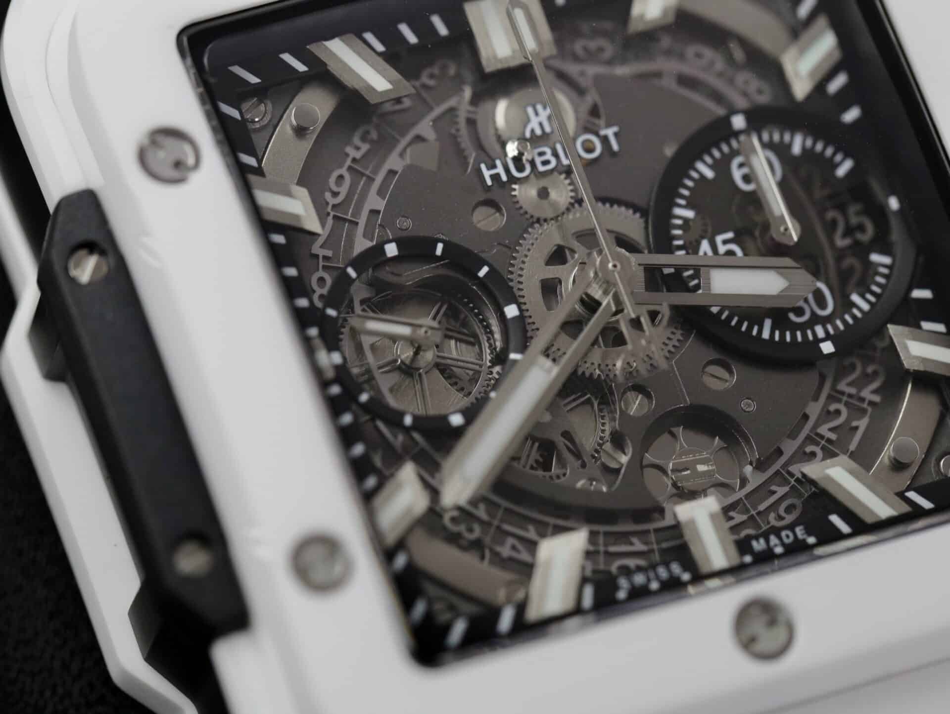 Hublot Square Bang Unico White Ceramic Best Quality Replica BBF 42mm - Image 7
