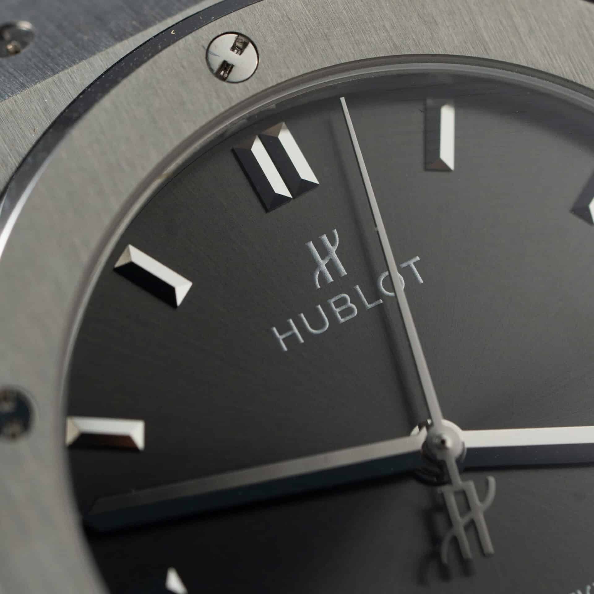 Hublot Classic Fusion Titanium Racing Grey Dial Best Replica JJF 42mm - Image 5