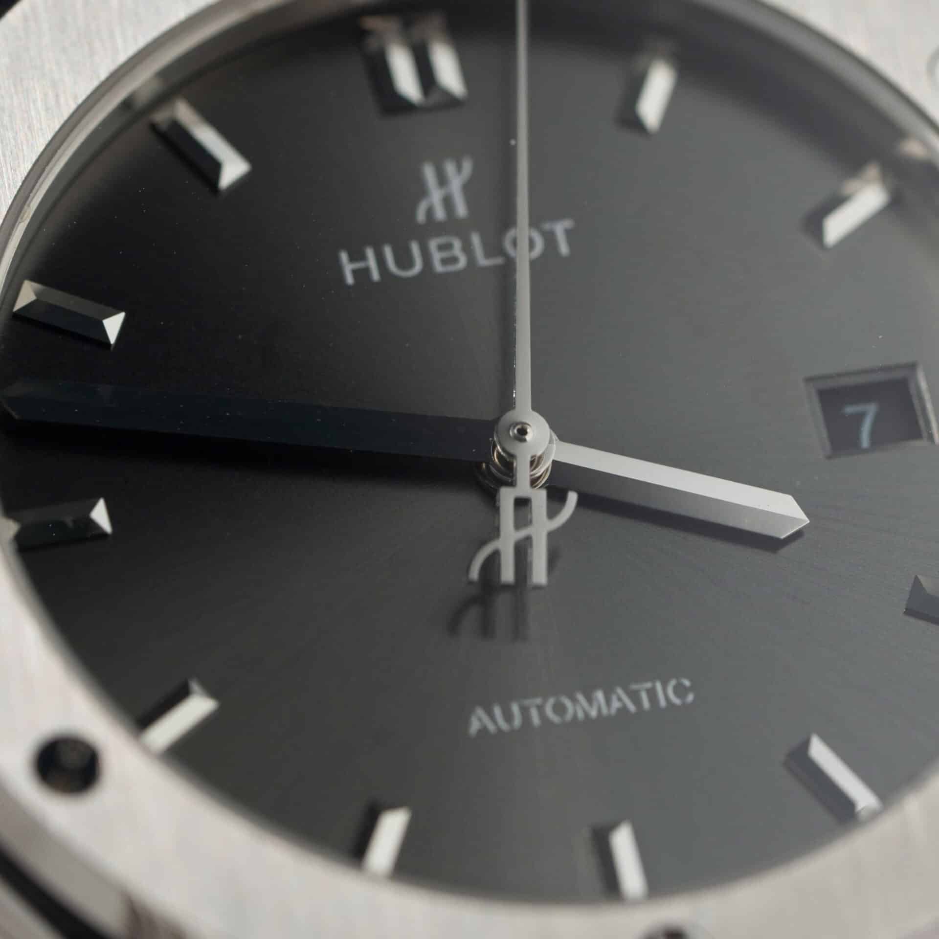 Hublot Classic Fusion Titanium Racing Grey Dial Best Replica JJF 42mm - Image 6