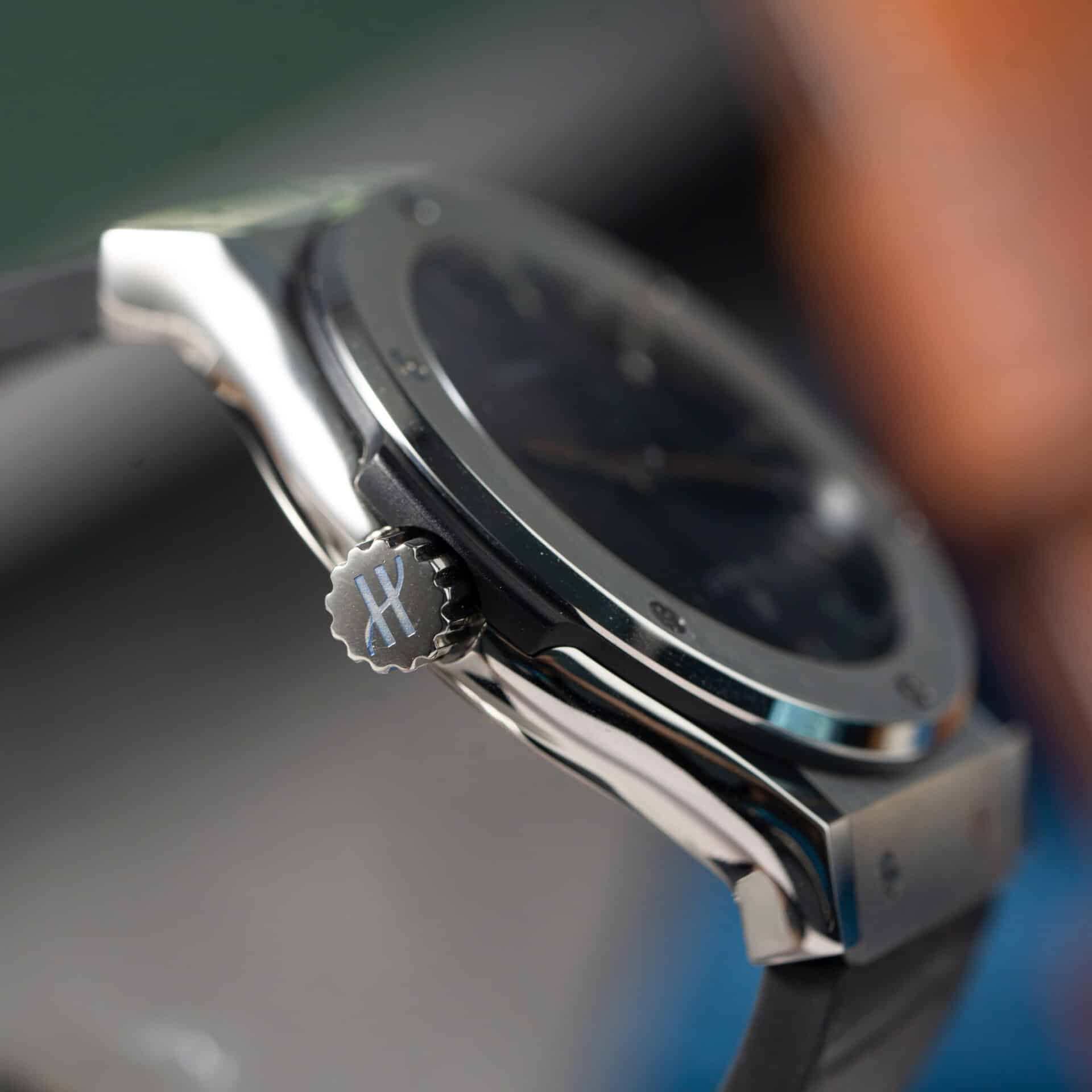 Hublot Classic Fusion Titanium Racing Grey Dial Best Replica JJF 42mm - Image 8