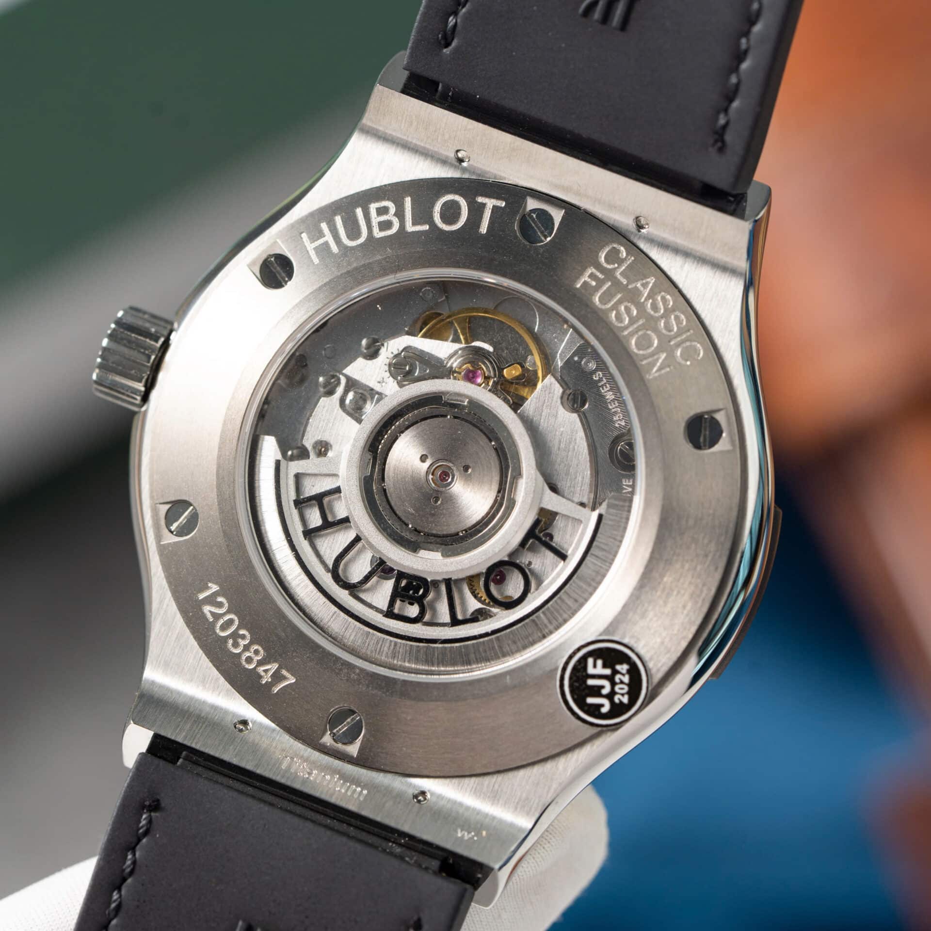 Hublot Classic Fusion Titanium Racing Grey Dial Best Replica JJF 42mm - Image 9