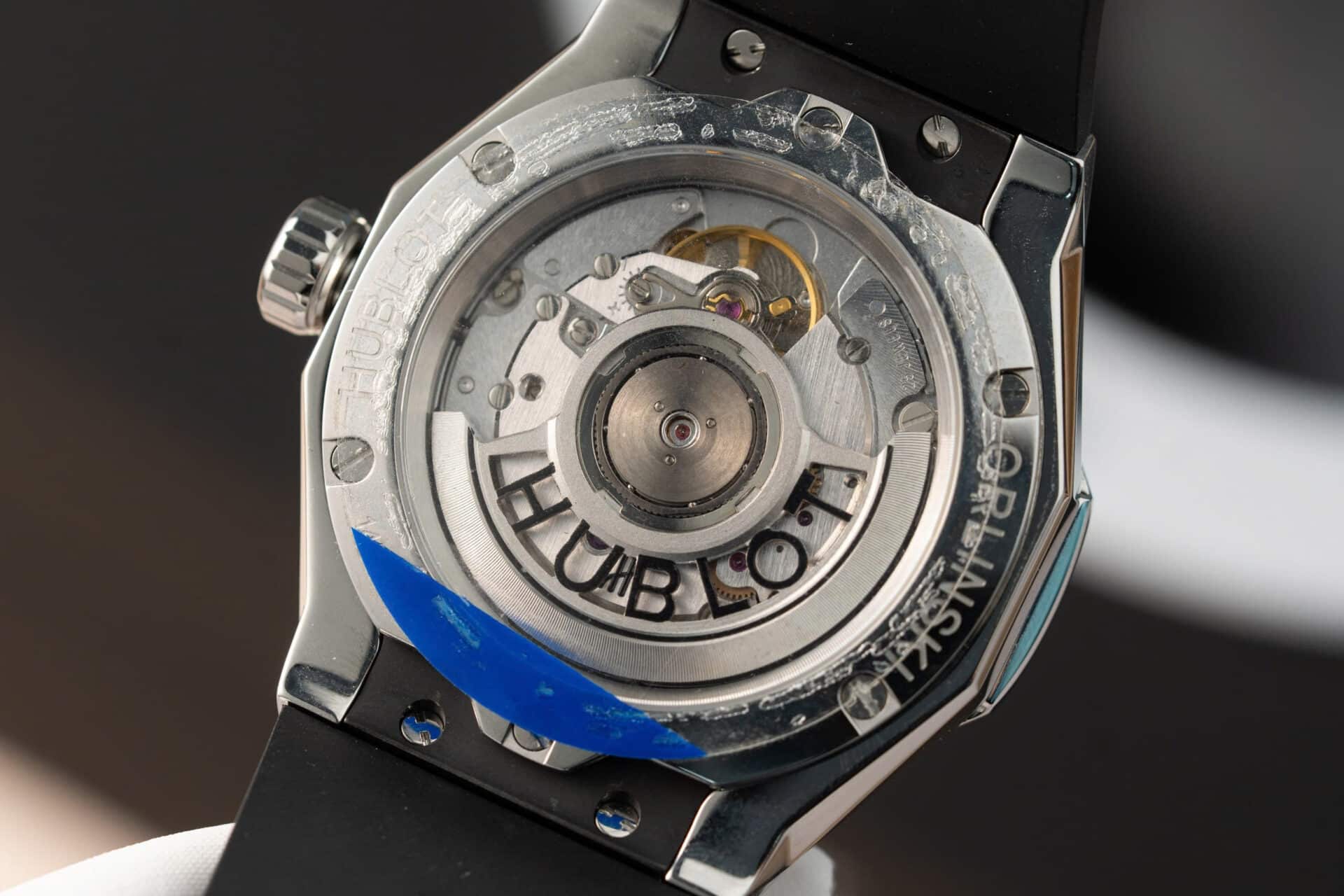 Hublot Classic Fusion Orlinski Titanium Alternative Pavé Black Dial Customized Lab-grown Diamonds APS 40mm - Image 7