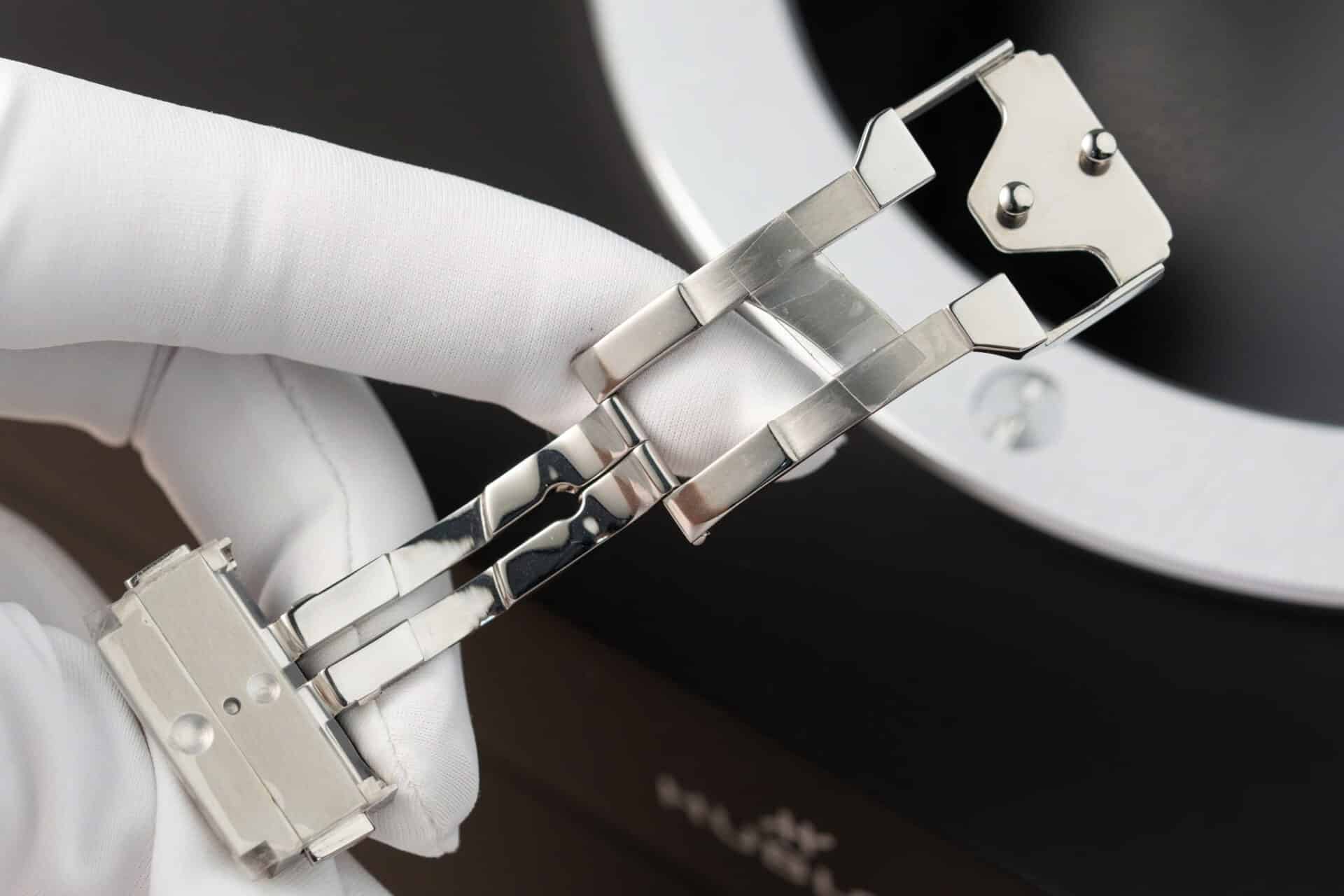 Hublot Classic Fusion Orlinski Titanium Alternative Pavé Black Dial Customized Lab-grown Diamonds APS 40mm - Image 8