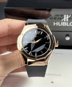 Hublot Classic Fusion Orlinski King Gold Black Dial Replica 40mm