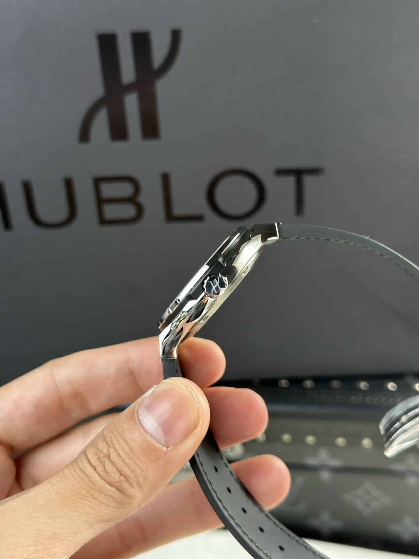 Hublot Classic Fusion Titanium Grey Dial Super Clone JJF 38mm - Image 5