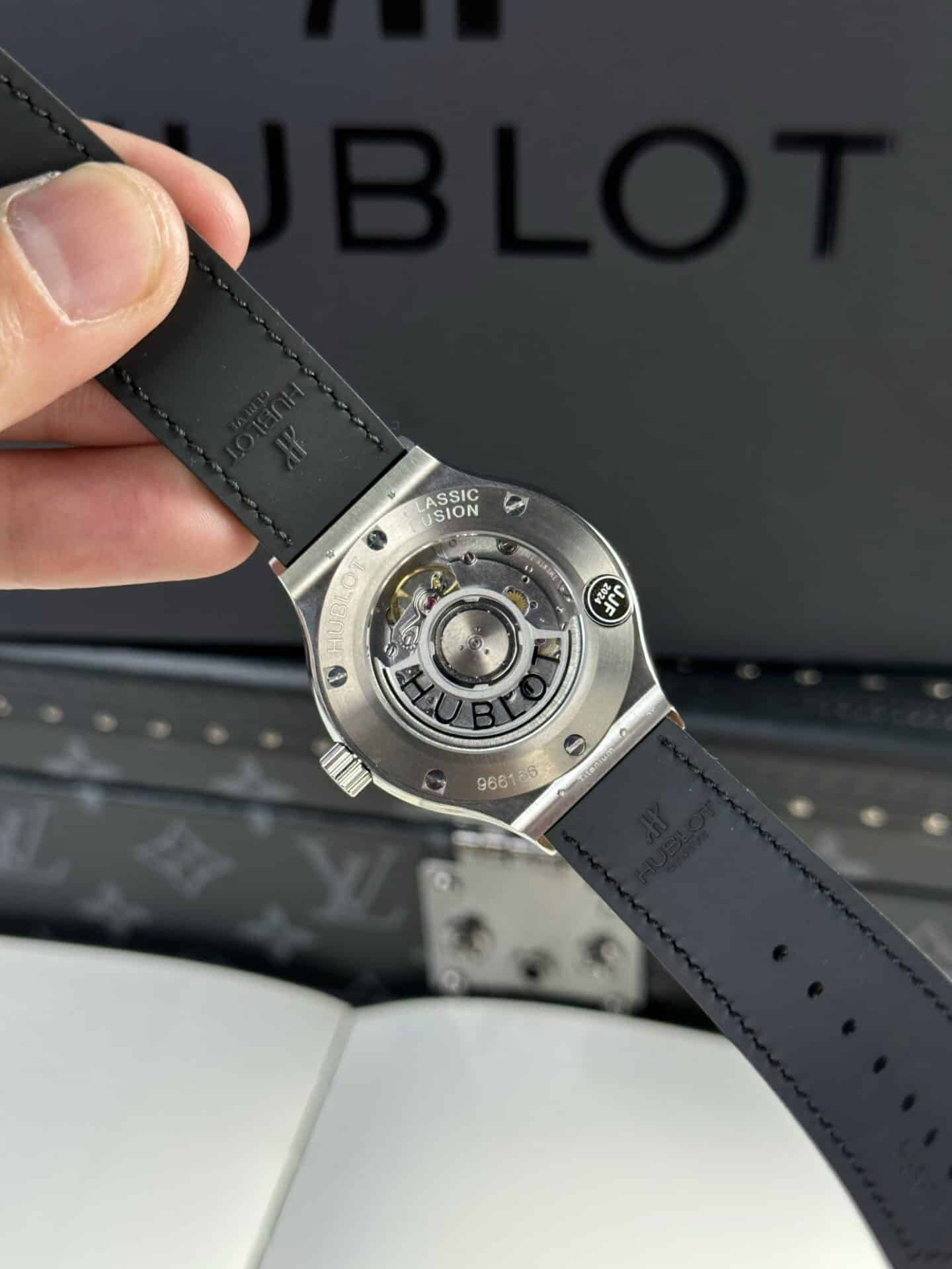 Hublot Classic Fusion Titanium Grey Dial Super Clone JJF 38mm - Image 7
