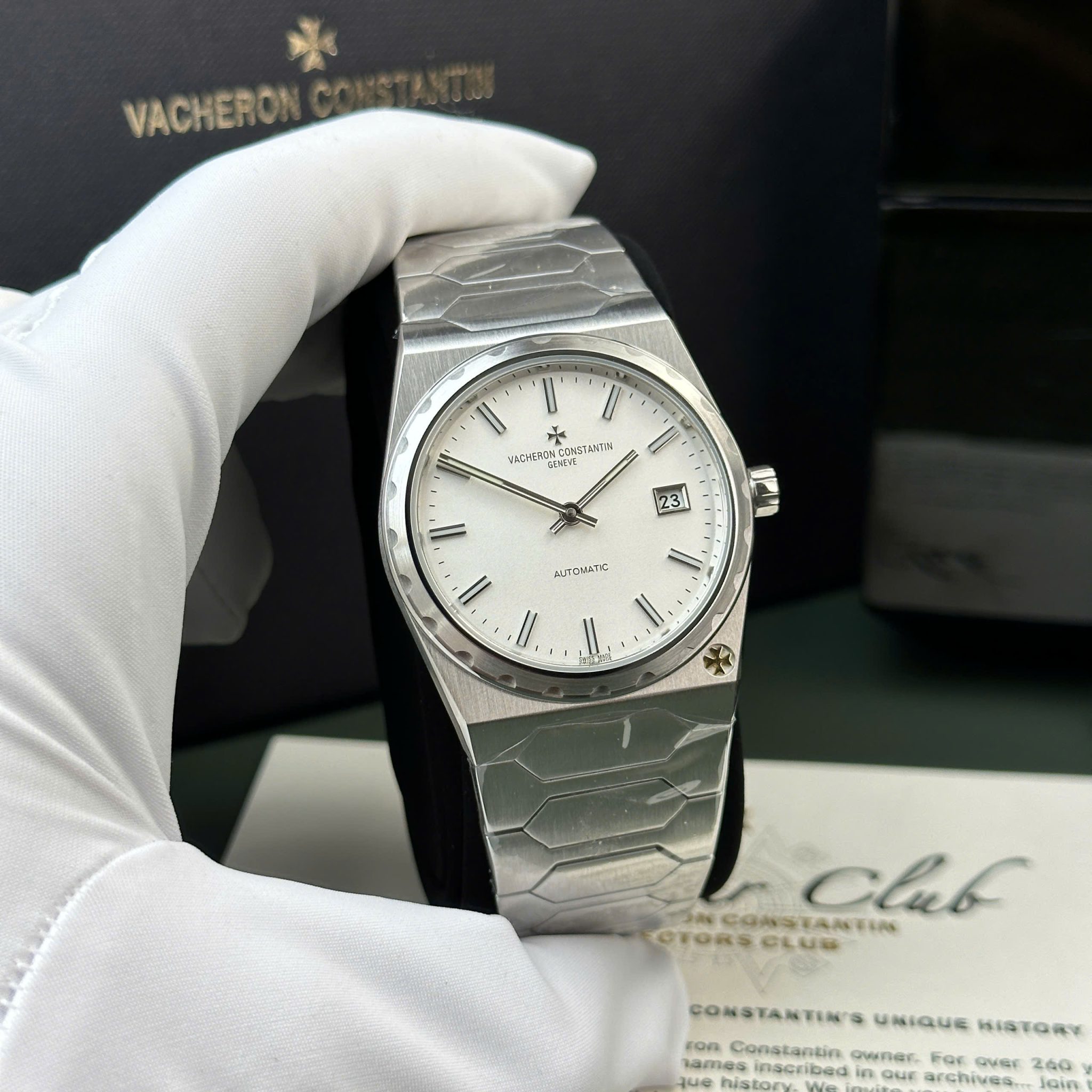 Vacheron Constantin Historiques 222 White Dial Best Replica 8+ Factory 37mm - Image 3