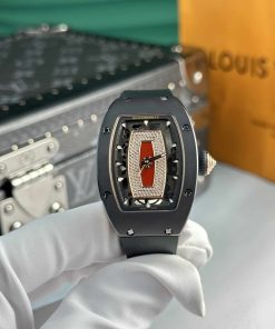 Richard Mille RM07-01 Ceramic Red Lip Jasper Dial Best Replica 45.32 X 32.3mm