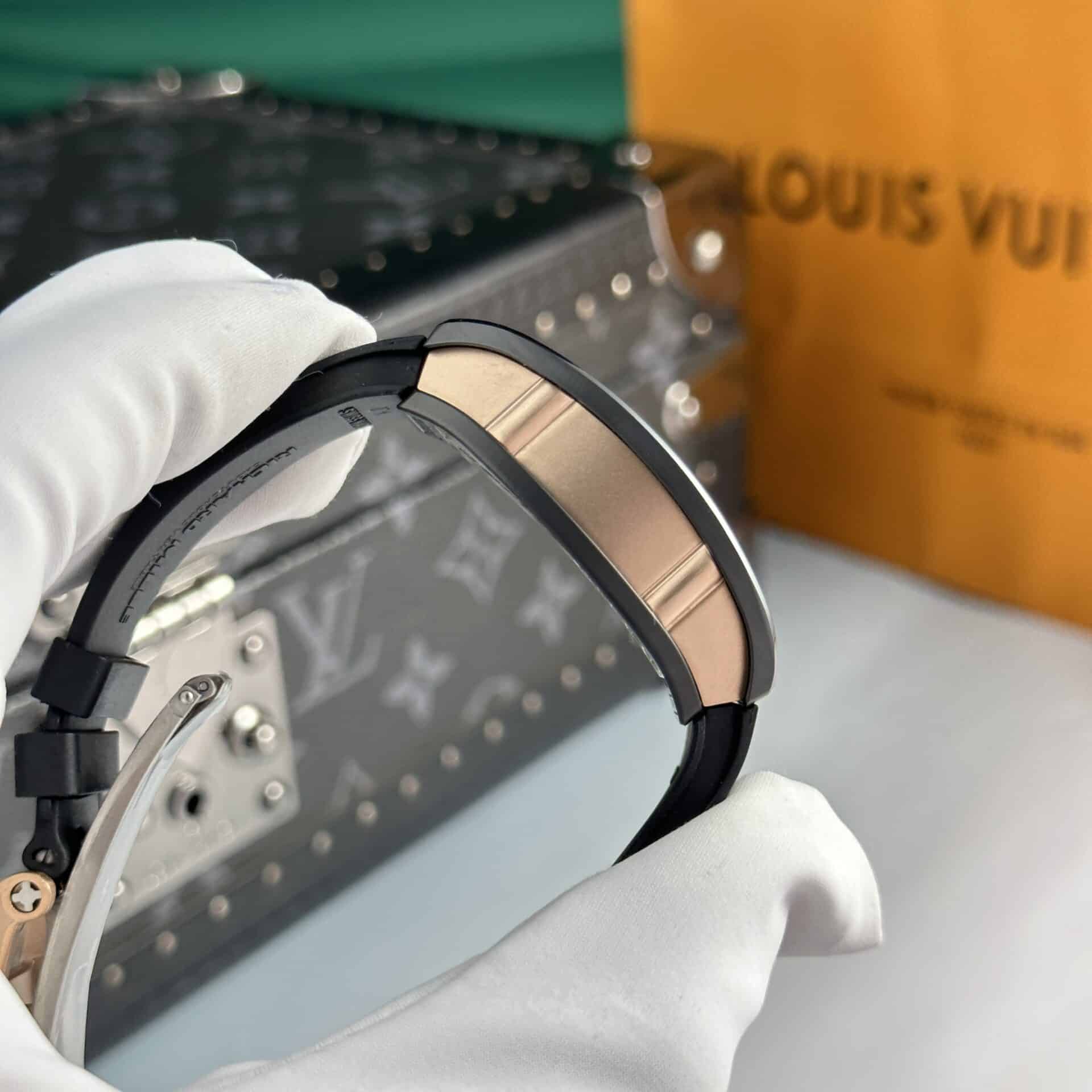 Richard Mille RM07-01 Ceramic Red Lip Jasper Dial Best Replica 45.32 X 32.3mm - Image 6