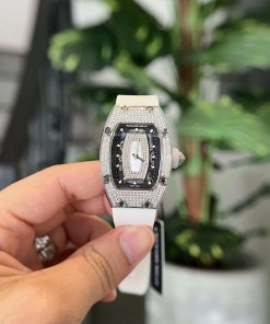 Richard Mille RM07-01 Full Diamond MOP Lip Replica 45.32 X 32.3mm