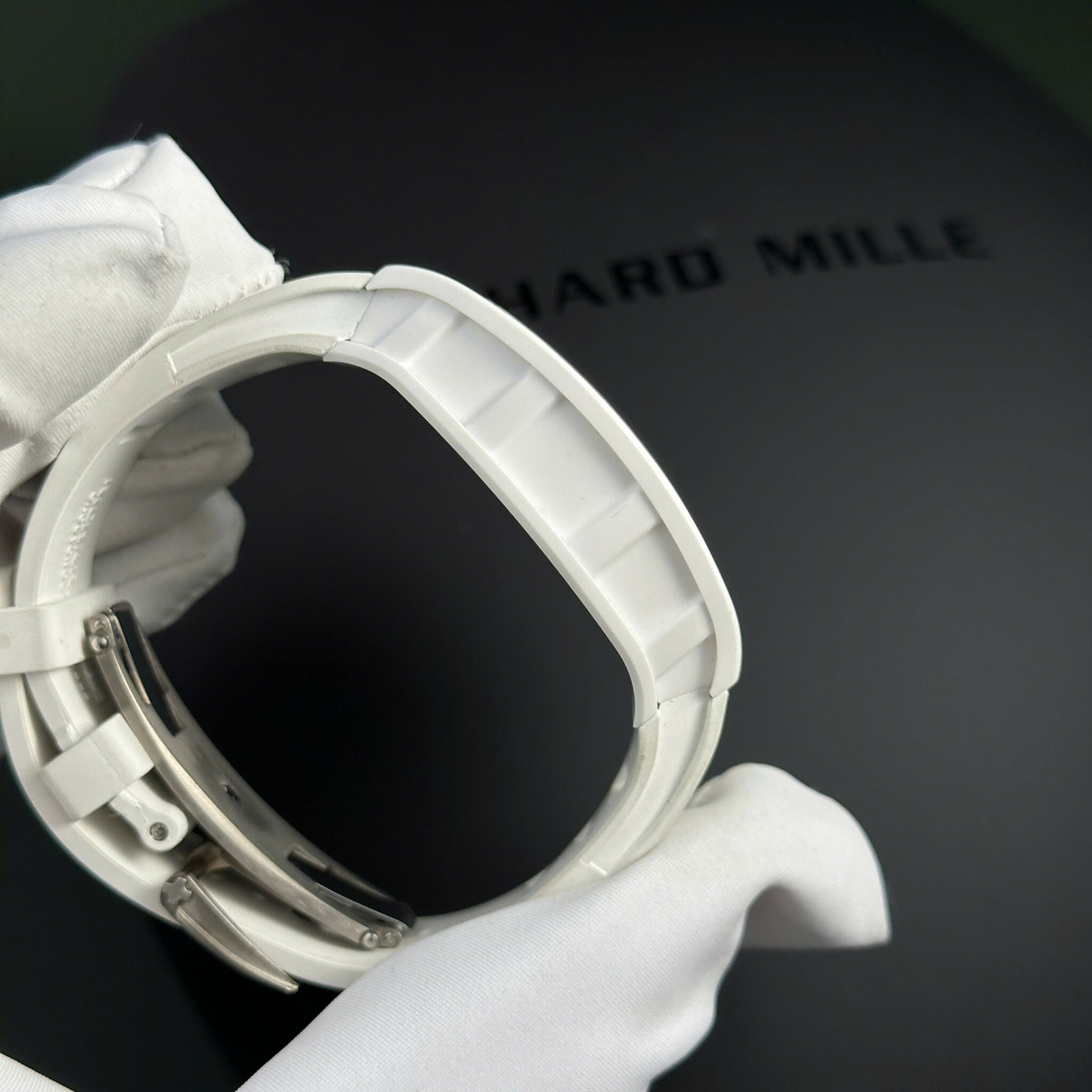 Richard Mille RM055 White Ceramic Bubba Watson Asia Blue Best Replica BBR V3 42.7mm - Image 6