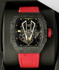 Richard Mille RM27-03 Rafael Nadal Tourbillon Black Carbon TPT Best Replica BBR 40.3mm