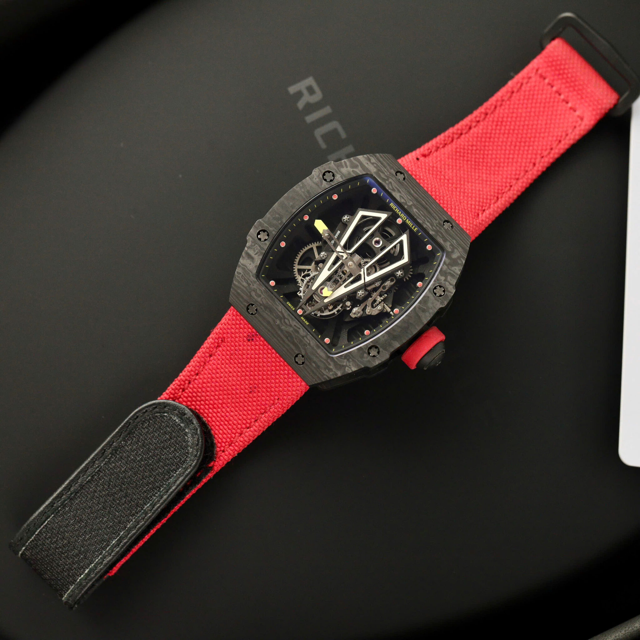 Richard Mille RM27-03 Rafael Nadal Tourbillon Black Carbon TPT Best Replica BBR 40.3mm - Image 2