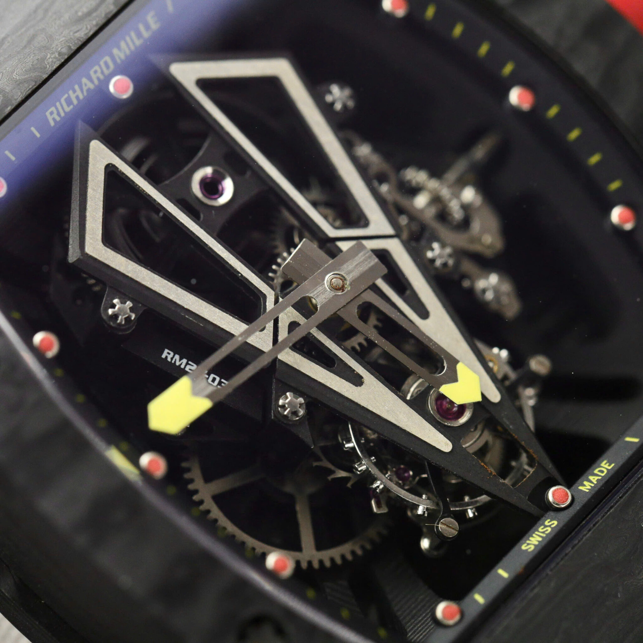 Richard Mille RM27-03 Rafael Nadal Tourbillon Black Carbon TPT Best Replica BBR 40.3mm - Image 6