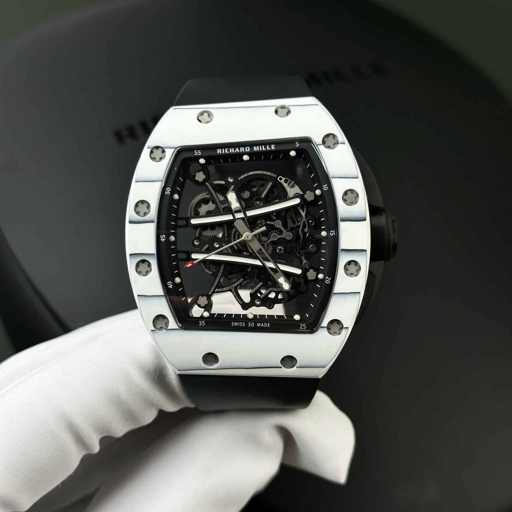 Richard Mille RM61-01 Ultimate Edition Yohan Blake Carbon TPT Best Replica RMF 42.7 X 50.2mm