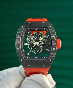 Richard Mille RM055 Bubba Watson Dark Legend Carbon Fiber Best Replica ZF 42.7 X 49.9mm