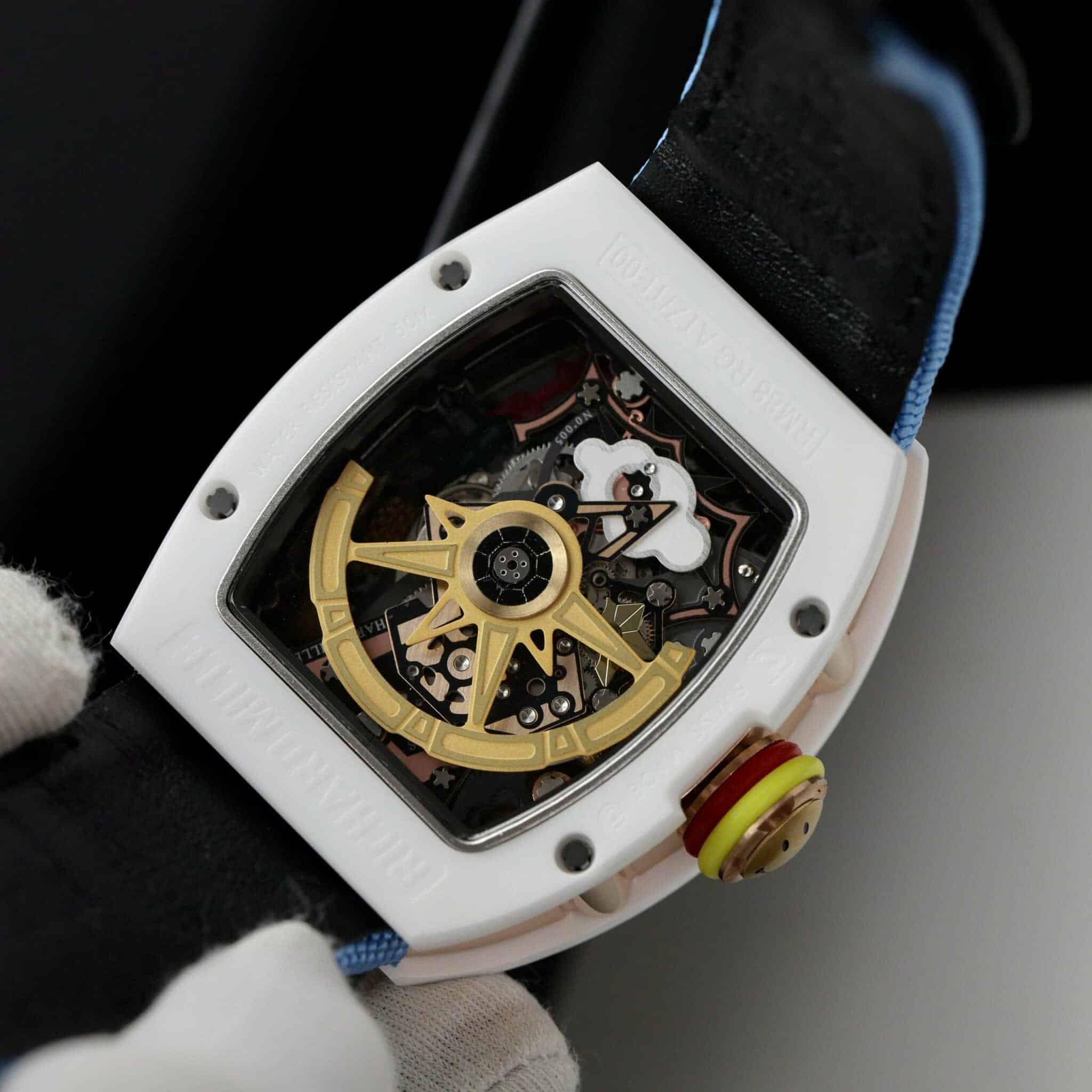 Richard Mille RM 88 Automatic Tourbillon Smiley Ceramic Replica 48.15 X 39.74 Mm - Image 8