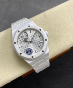 Audemars Piguet Royal Oak 15500 White Ceramic White Dial 1:1 Super Clone APSF 41mm