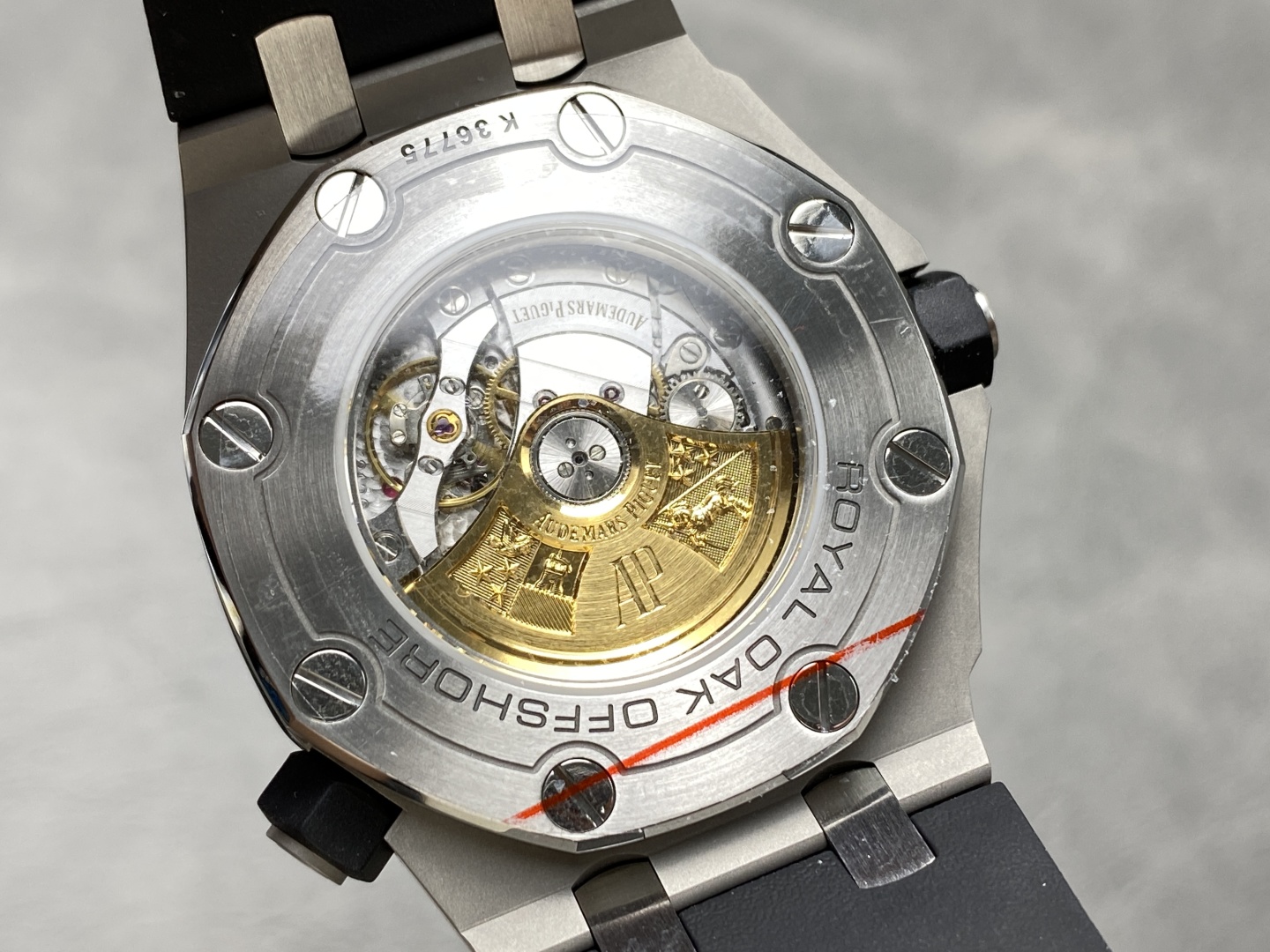 Audemars Piguet Royal Oak Offshore Diver 15710ST Black Dial Rubber Strap 1:1 Best Replica APSF 42mm - Image 7