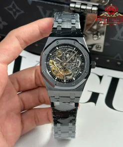 Audemars Piguet Royal Oak Openworked 15416CE Black Ceramic Skeleton Dial 1:1 Best Replica THB 41mm