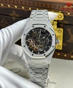 Audemars Piguet Royal Oak 15407BC Frosted Gold Openworked Skeleton Dial 1:1 Best Edition THB 41mm