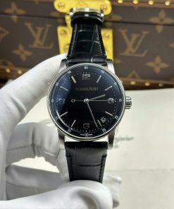 Audemars Piguet Code 11.59 15210BC Black Dial Leather Strap 1:1 Best Replica APSF 41mm