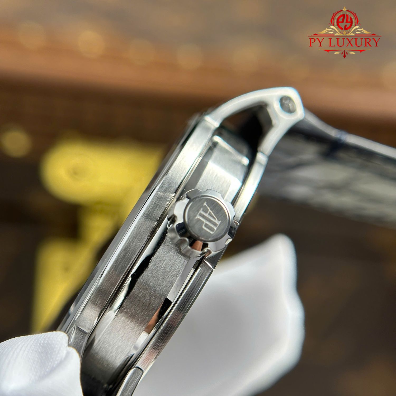 Audemars Piguet Code 11.59 Automatic 15210BC Blue Dial Leather Strap 1:1 Best Replica APSF 41mm - Image 8