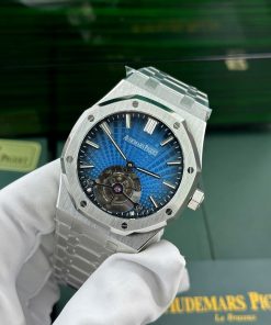 Audemars Piguet Royal Oak Flying Tourbillon 26530 Blue Dial Replica R8 Factory 41mm
