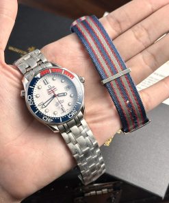 Omega Seamaster Diver 300M Commander's 007 Limited Edition White Dial Best Replica VSF 41mm
