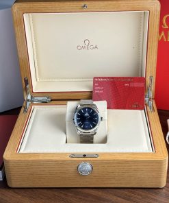 Omega Seamaster Aqua Terra Co-Axial Master Chronometer 220.10.41.21.03.004 Blue Dial Best Replica 41mm