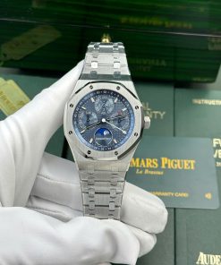 Audemars Piguet Royal Oak Perpetual Calendar 26574ST Blue Dial Best Quality Replica 41mm