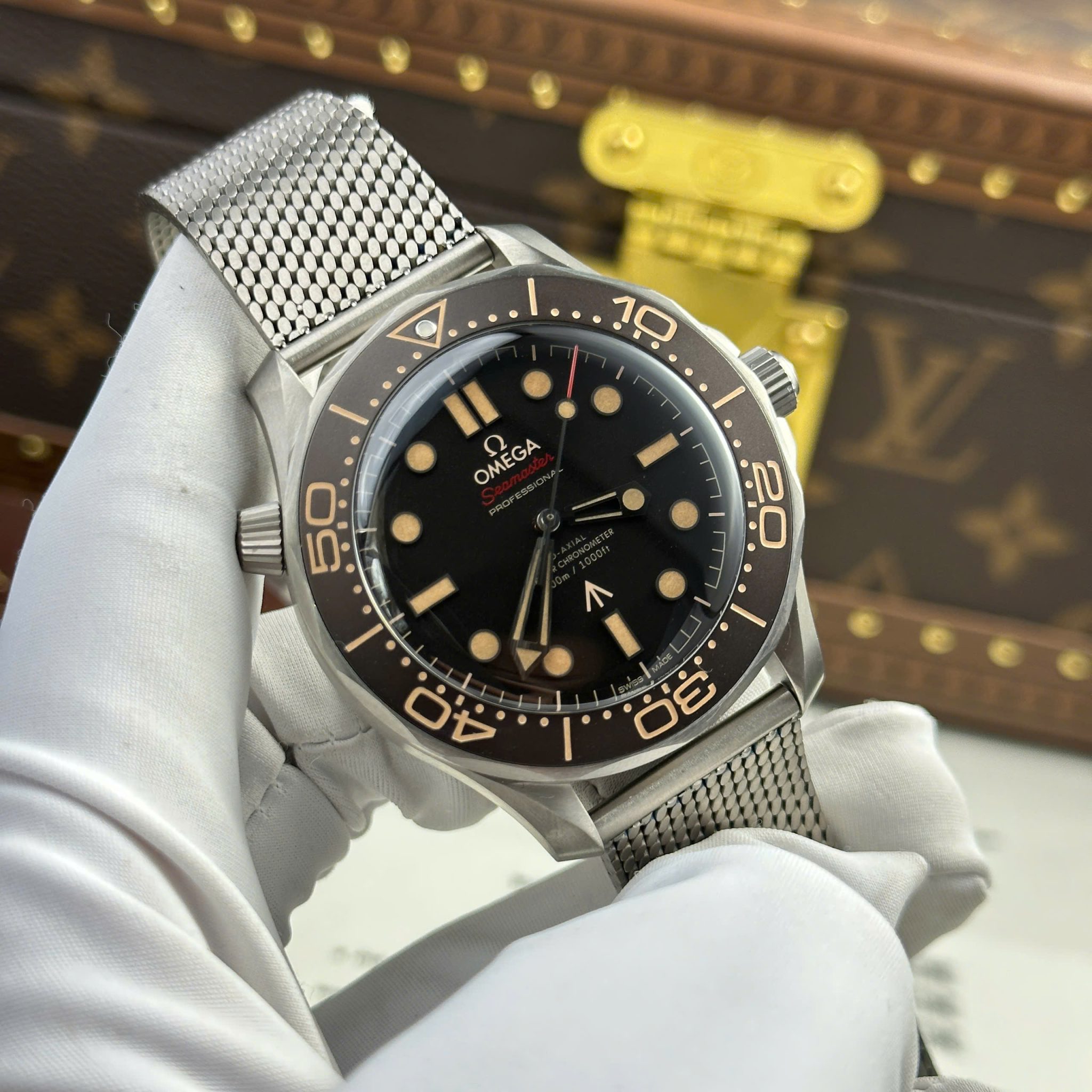 Omega Seamaster James Bond 007 No Time To Die Titanium Best Replica VSF 42mm - Image 4