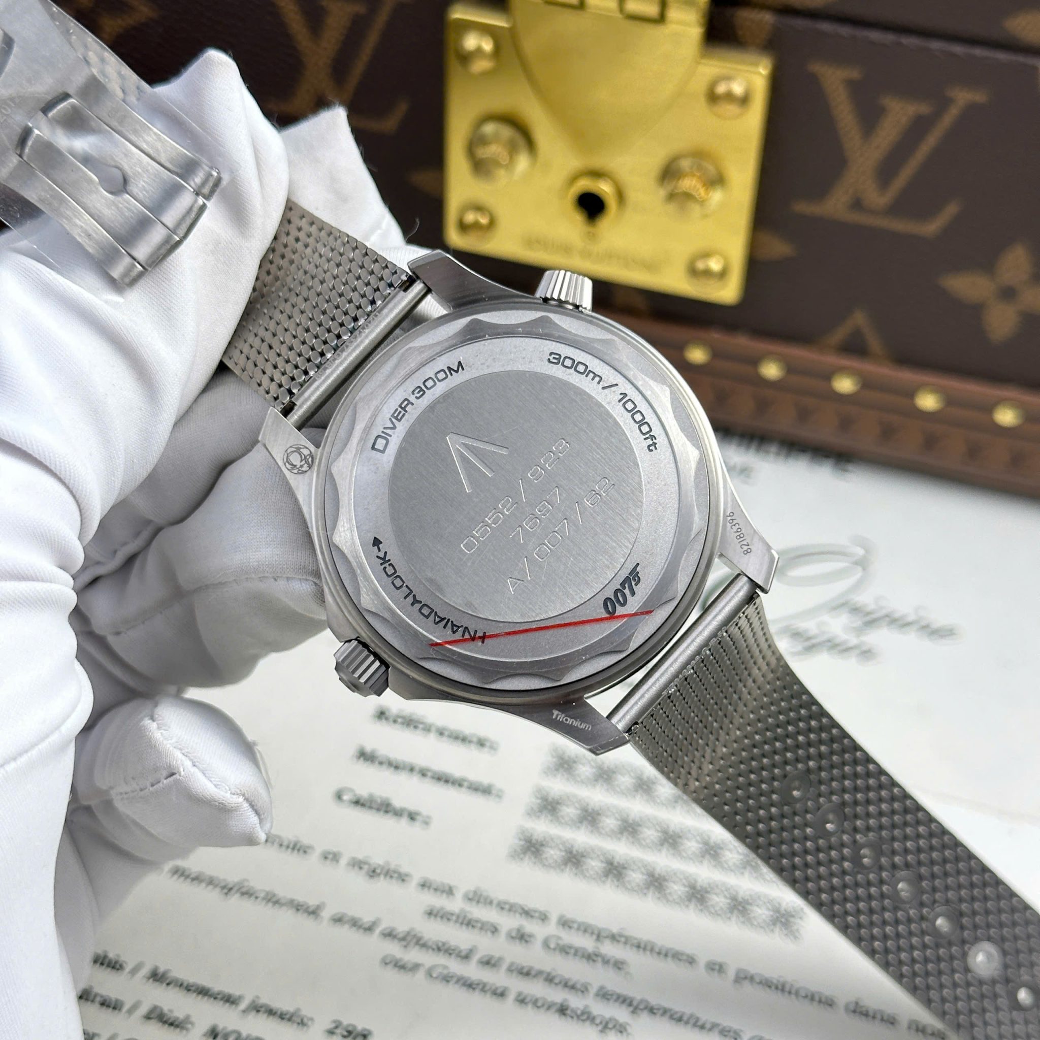 Omega Seamaster James Bond 007 No Time To Die Titanium Best Replica VSF 42mm - Image 10