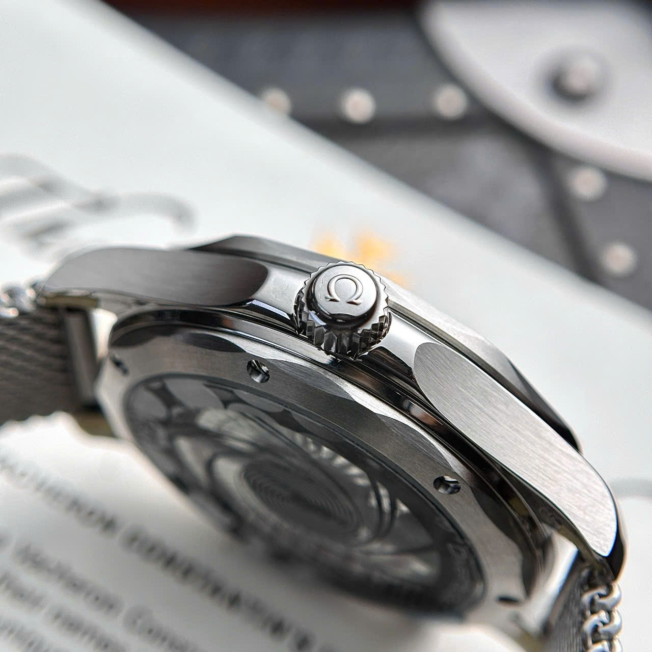 Omega Seamaster Diver 300M James Bond 60th Anniversary Blue Dial Best Replica VSF 42mm - Image 8