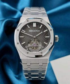 Audemars Piguet Royal Oak Flying Tourbillon 26730ST Grey Dial Best Replica R8F 41mm