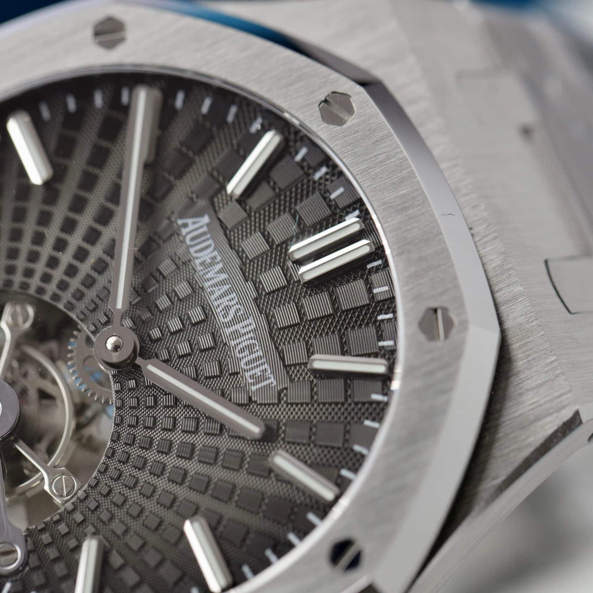 Audemars Piguet Royal Oak Flying Tourbillon 26730ST Grey Dial Best Replica R8F 41mm - Image 5