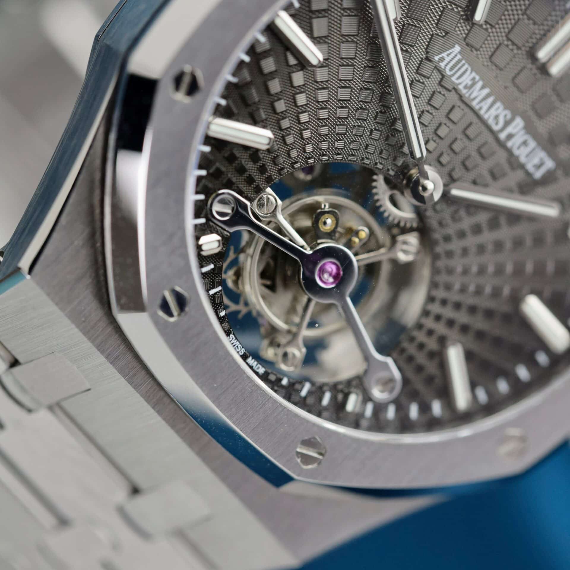 Audemars Piguet Royal Oak Flying Tourbillon 26730ST Grey Dial Best Replica R8F 41mm - Image 6