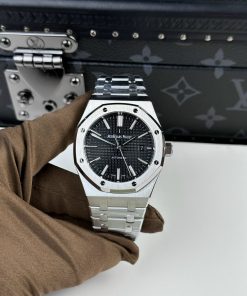 Audemars Piguet Royal Oak 15400ST Black Dial Best Replica APS Factory 41mm