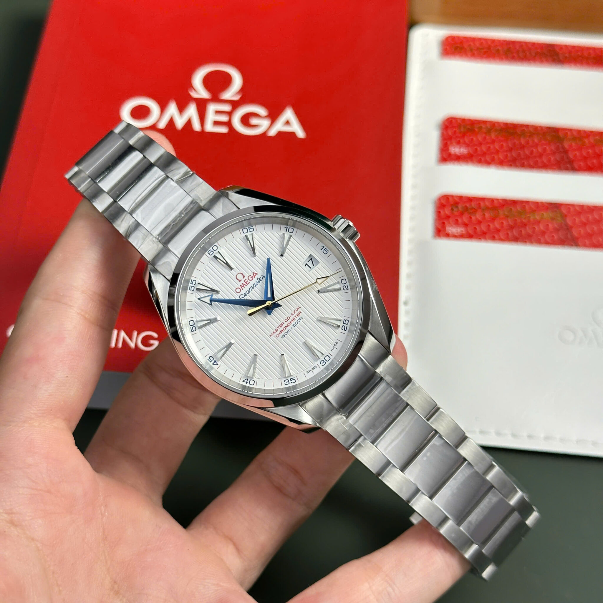 Omega Seamaster Aqua Terra 231.10.42.21.02.004 White Dial 1:1 Best Replica VSF 41.5mm - Image 2