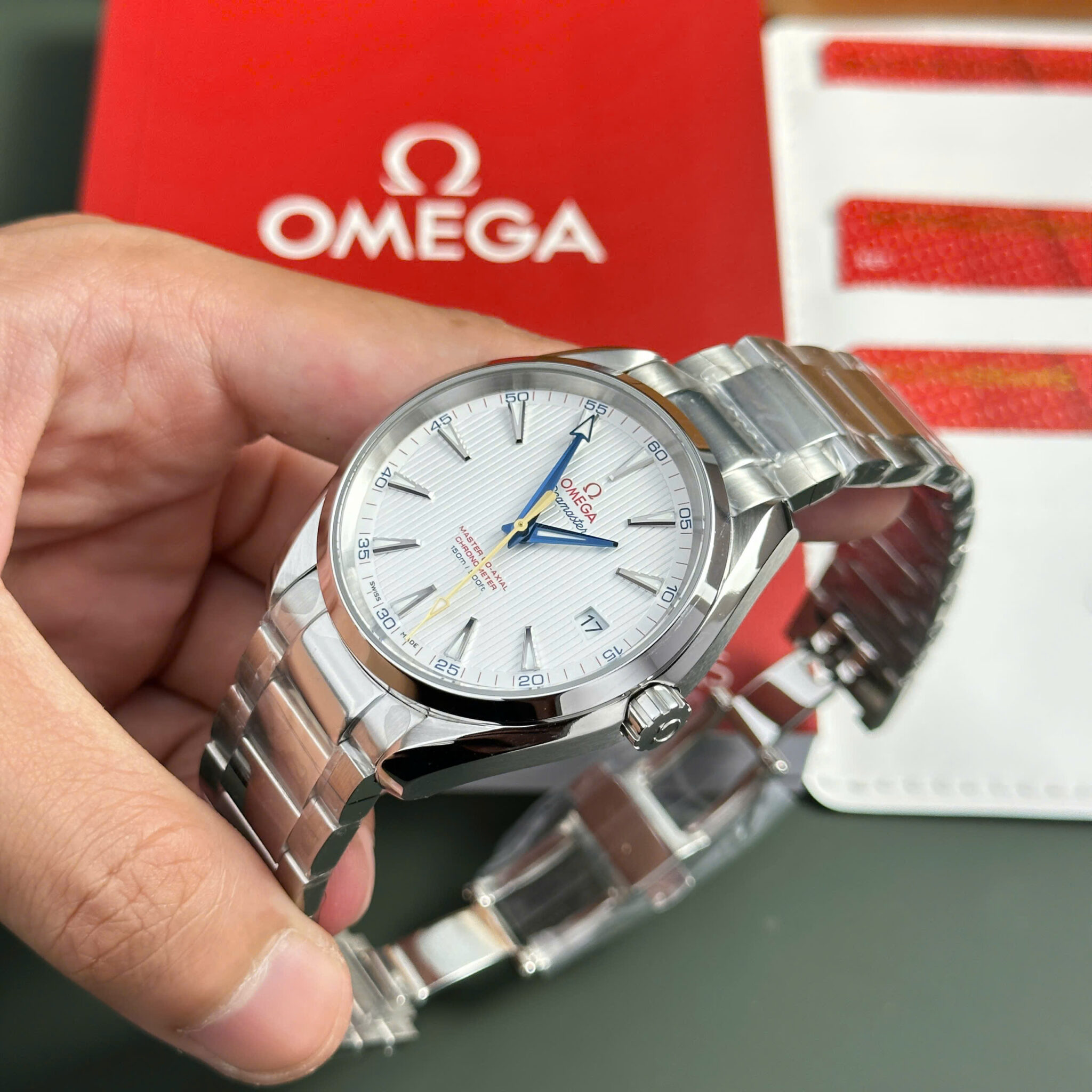 Omega Seamaster Aqua Terra 231.10.42.21.02.004 White Dial 1:1 Best Replica VSF 41.5mm - Image 3
