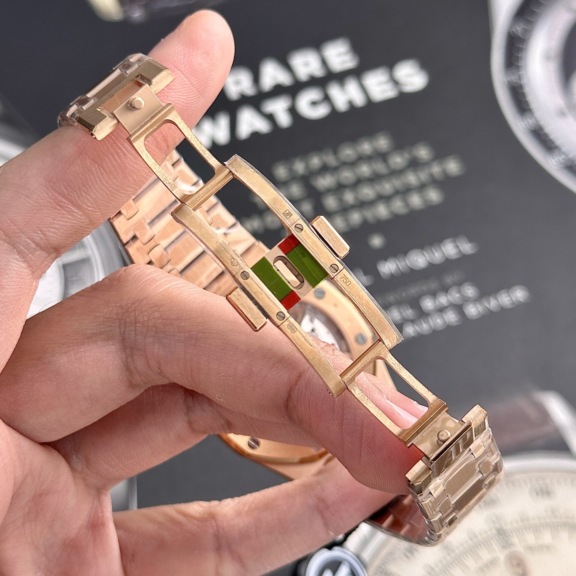 Audemars Piguet Royal Oak Jumbo Extra-thin 16202OR Smoked Grey Dial Best Replica 39mm - Image 10