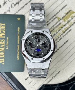 Audemars Piguet Royal Oak Perpetual Calendar 26574ST Black Dial Replica 41mm