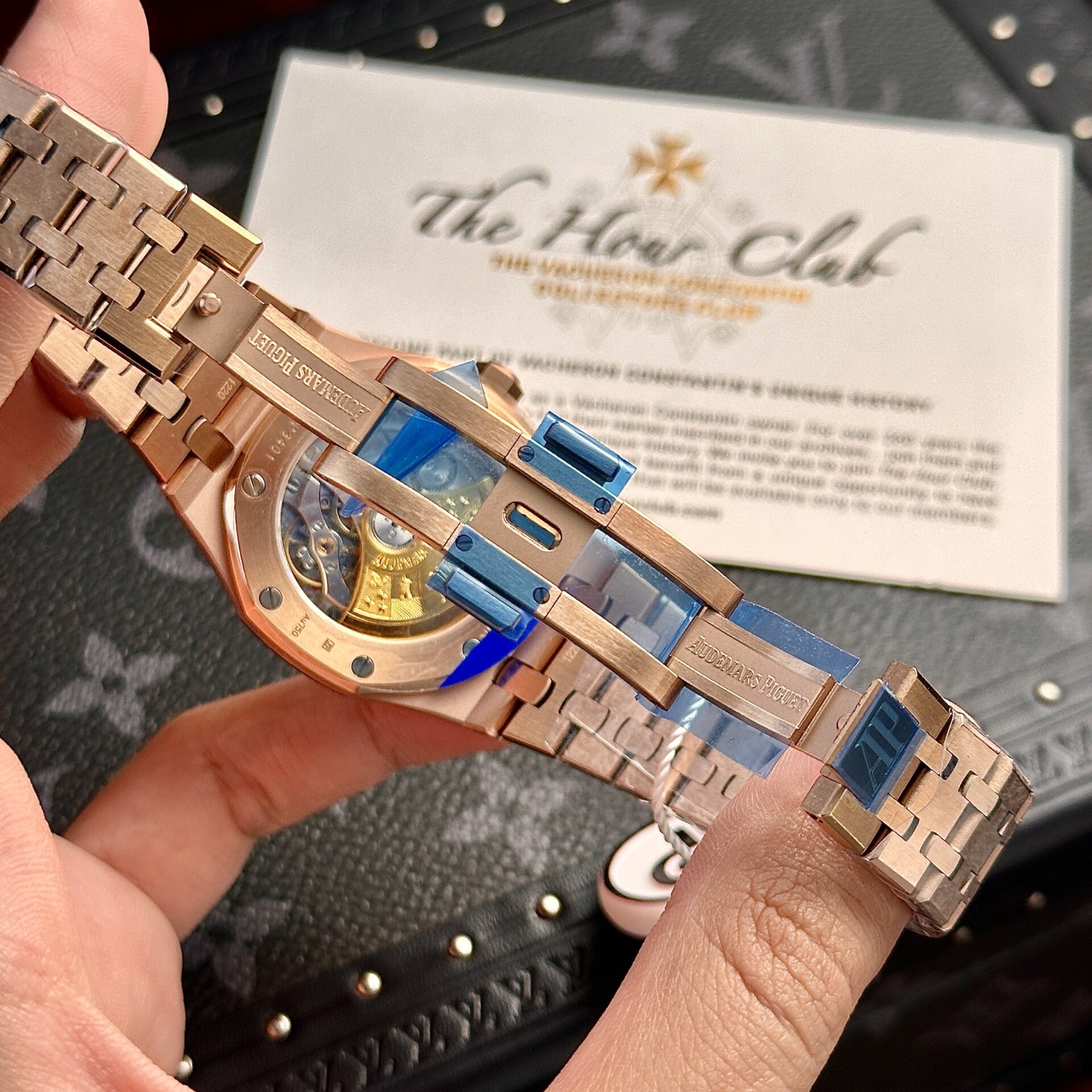 Audemars Piguet Royal Oak 15450OR Rose Gold White Dial Replica IP Factory 37mm - Image 8