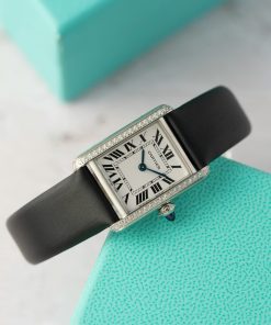 Cartier Tank Must W4TA0031 Ladies Small Model Diamond Bezel Replica 29.5 Mm X 22 Mm