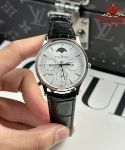 Jaeger LeCoultre Master Ultra Thin Perpetual Calendar 130842J Silver Dial Best Replica VR Factory 39mm