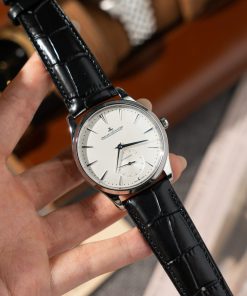 Jaeger-LeCoultre Master Ultra Thin Small Seconds Q1218420 Silver Dial Leather Best Replica 39mm